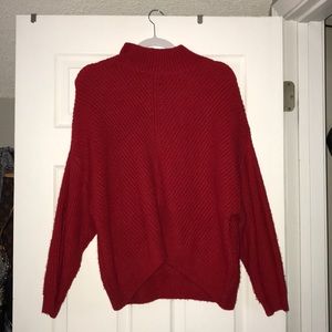 Red sweater